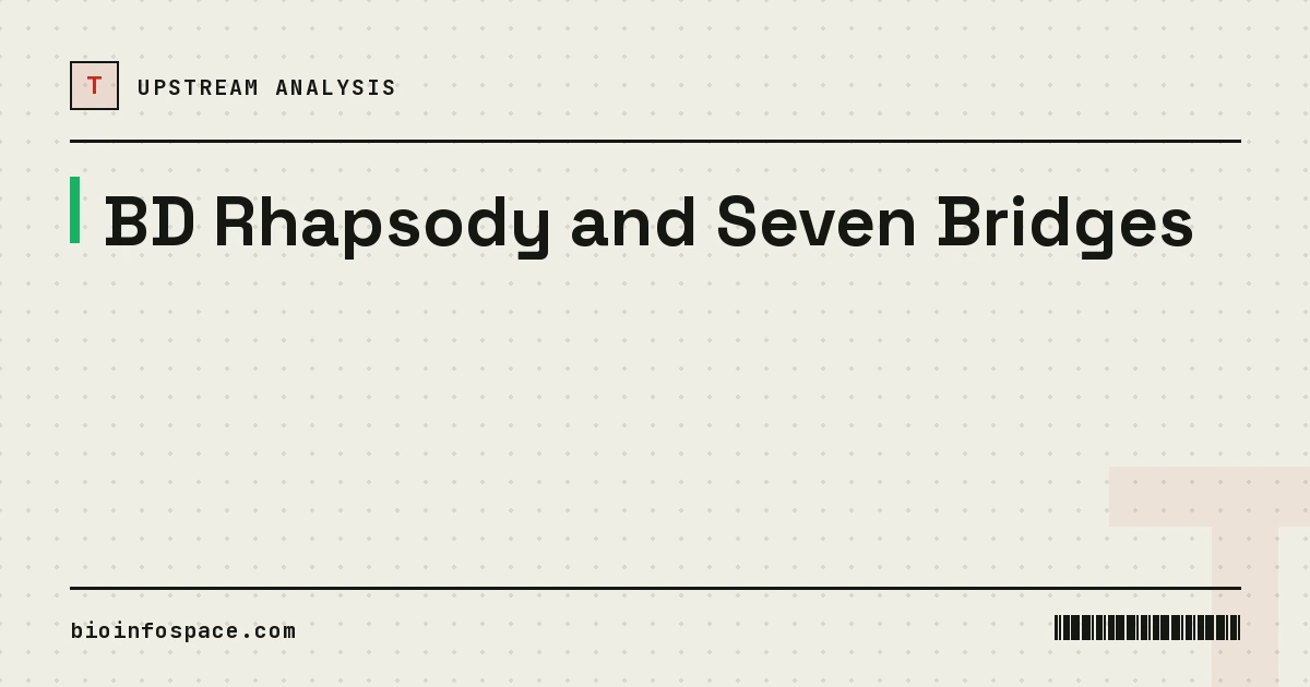 BD Rhapsody and Seven Bridges