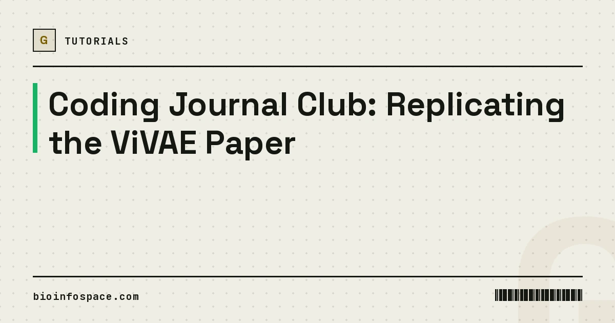 Coding Journal Club: Running ViVAE on Tabula Sapiens Bone Marrow