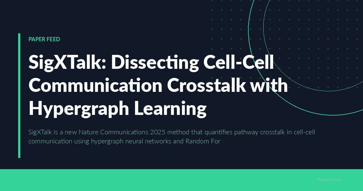 SigXTalk: Dissecting Cell-Cell Communication Crosstalk with Hypergraph Learning